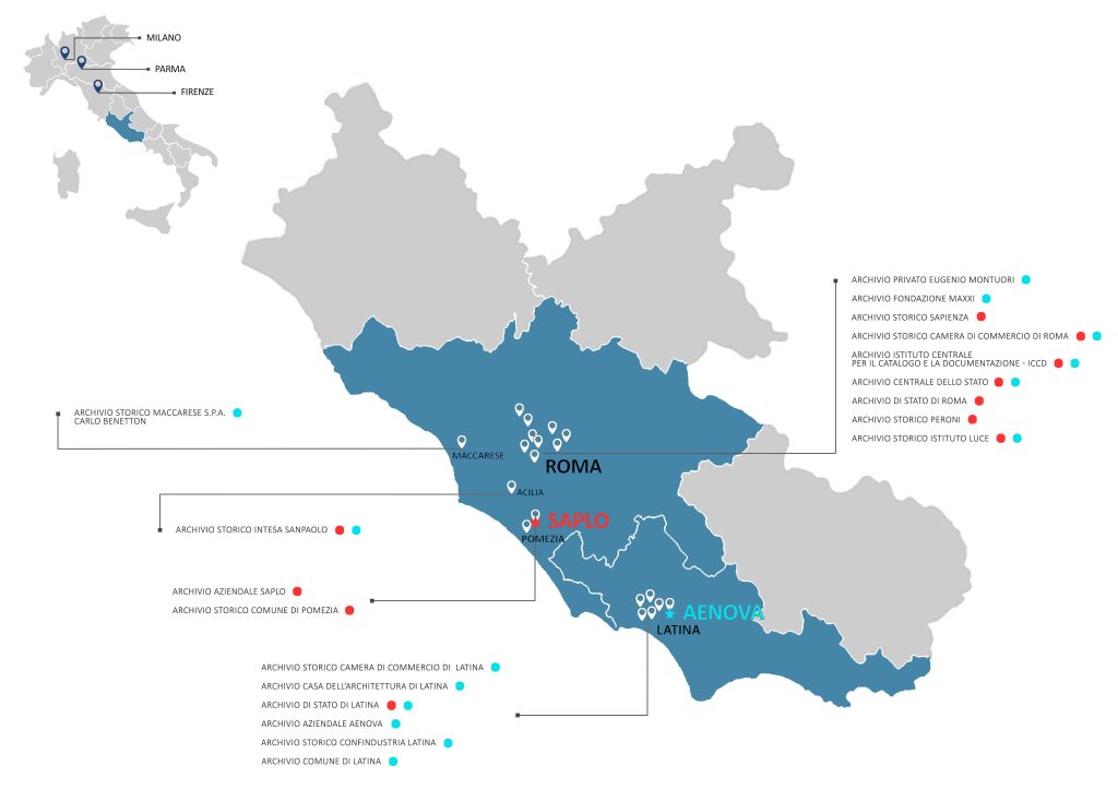 Mappa degli Archivi - CdCI